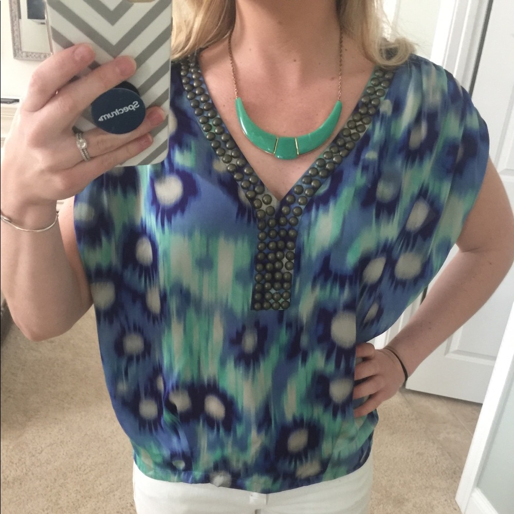 Collective concepts watercolor top